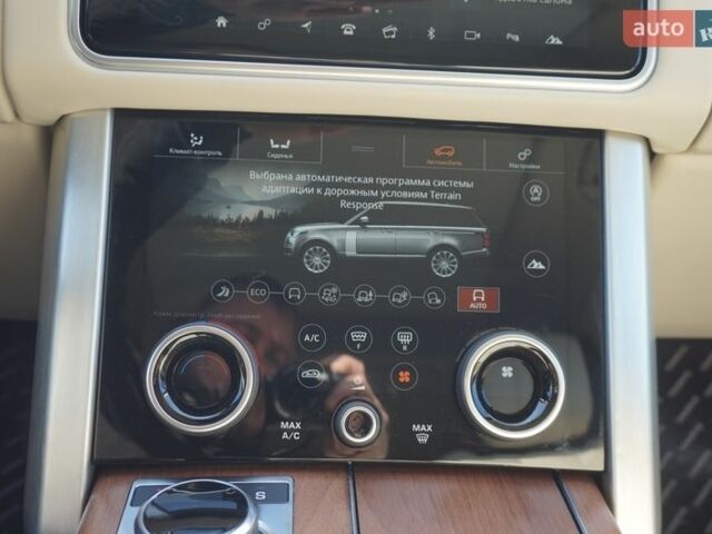 Черный Ленд Ровер Рендж Ровер, объемом двигателя 4.37 л и пробегом 127 тыс. км за 69999 $, фото 61 на Automoto.ua