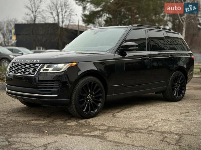 Ленд Ровер Рендж Ровер 2019 у Чернівцях на Automoto.ua Чорний Ленд Ровер Рендж Ровер, об'ємом двигуна 2.99 л та пробігом 142 тис. км за 62000 $, фото 7 на Automoto.ua