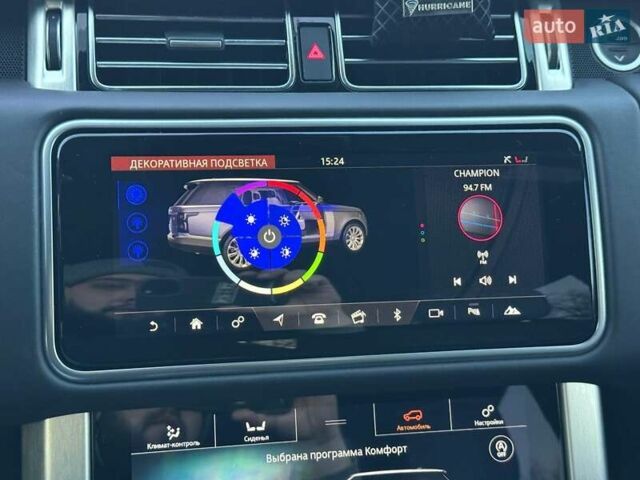 Чорний Ленд Ровер Рендж Ровер, об'ємом двигуна 5 л та пробігом 163 тис. км за 63000 $, фото 50 на Automoto.ua