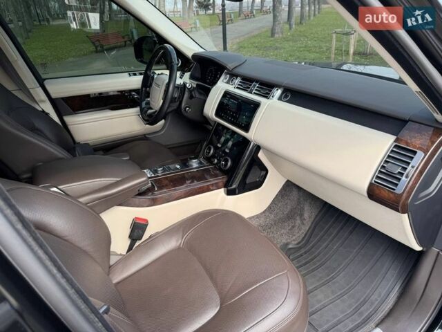 Черный Ленд Ровер Рендж Ровер, объемом двигателя 4.37 л и пробегом 119 тыс. км за 61900 $, фото 47 на Automoto.ua