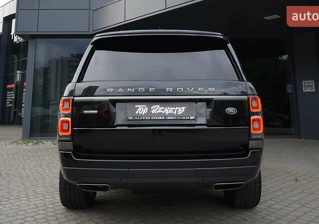 Черный Ленд Ровер Рендж Ровер, объемом двигателя 4.37 л и пробегом 128 тыс. км за 79500 $, фото 20 на Automoto.ua