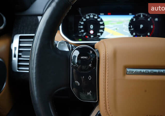 Черный Ленд Ровер Рендж Ровер, объемом двигателя 4.37 л и пробегом 128 тыс. км за 79500 $, фото 33 на Automoto.ua