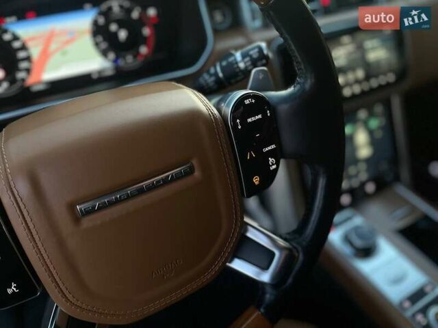 Черный Ленд Ровер Рендж Ровер, объемом двигателя 4.37 л и пробегом 137 тыс. км за 69000 $, фото 12 на Automoto.ua