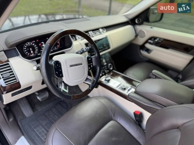 Черный Ленд Ровер Рендж Ровер, объемом двигателя 4.37 л и пробегом 119 тыс. км за 61900 $, фото 33 на Automoto.ua
