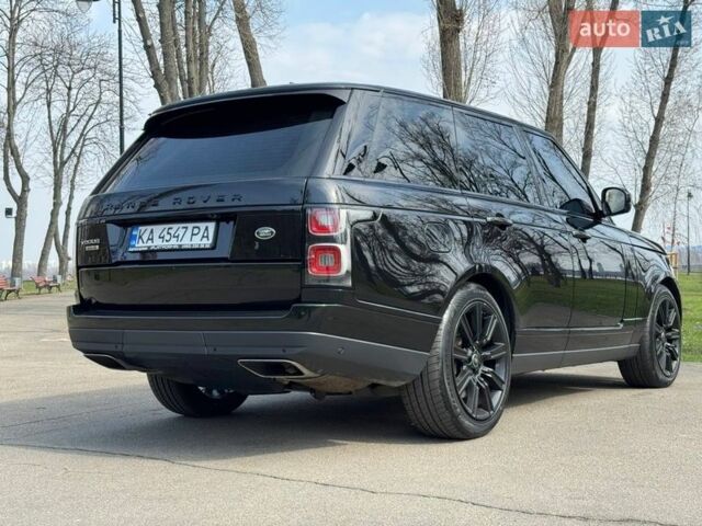 Черный Ленд Ровер Рендж Ровер, объемом двигателя 4.37 л и пробегом 119 тыс. км за 61900 $, фото 18 на Automoto.ua