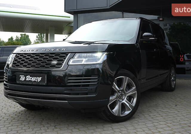 Черный Ленд Ровер Рендж Ровер, объемом двигателя 4.37 л и пробегом 128 тыс. км за 79500 $, фото 10 на Automoto.ua