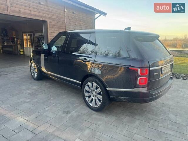 Чорний Ленд Ровер Рендж Ровер, об'ємом двигуна 5 л та пробігом 160 тис. км за 67000 $, фото 9 на Automoto.ua