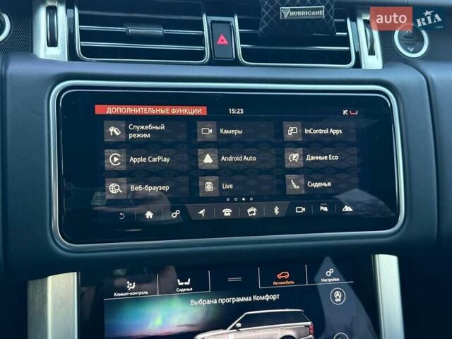 Черный Ленд Ровер Рендж Ровер, объемом двигателя 5 л и пробегом 163 тыс. км за 59000 $, фото 47 на Automoto.ua