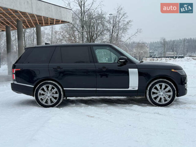 Чорний Ленд Ровер Рендж Ровер, об'ємом двигуна 5 л та пробігом 163 тис. км за 74000 $, фото 10 на Automoto.ua