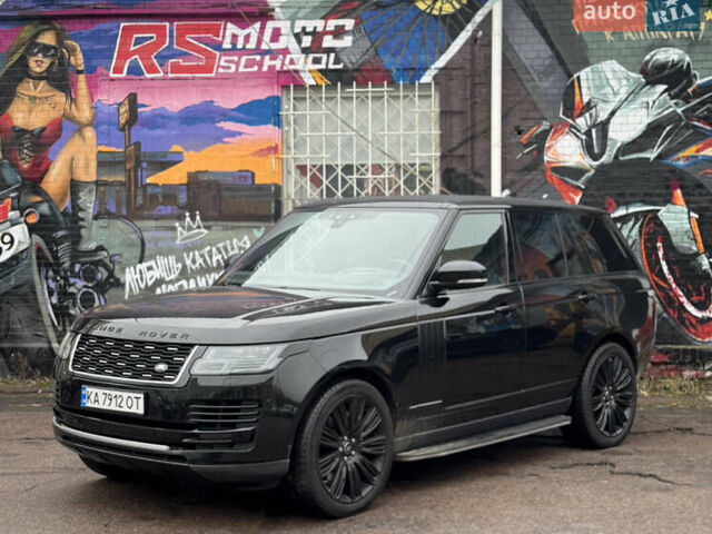 Черный Ленд Ровер Рендж Ровер, объемом двигателя 3 л и пробегом 112 тыс. км за 65000 $, фото 4 на Automoto.ua