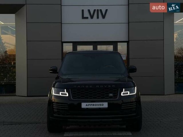 Черный Ленд Ровер Рендж Ровер, объемом двигателя 4.37 л и пробегом 137 тыс. км за 69000 $, фото 1 на Automoto.ua