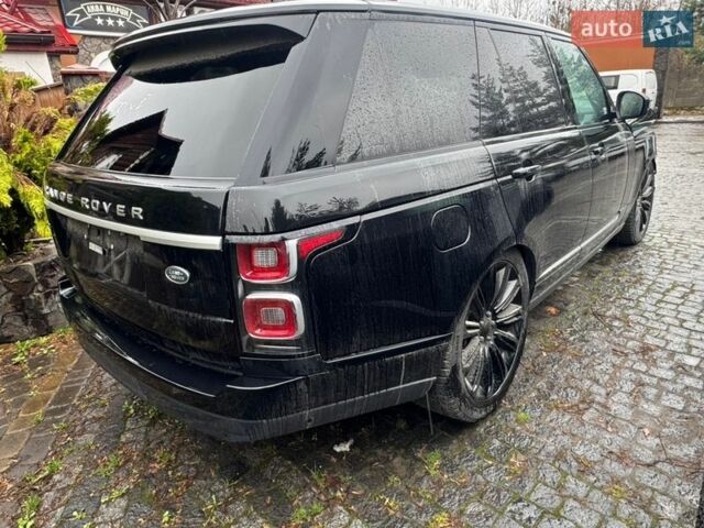 Черный Ленд Ровер Рендж Ровер, объемом двигателя 5 л и пробегом 55 тыс. км за 29999 $, фото 2 на Automoto.ua