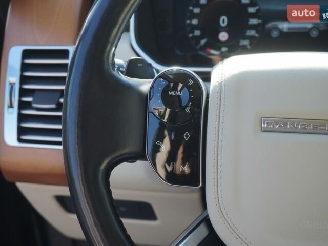 Черный Ленд Ровер Рендж Ровер, объемом двигателя 4.37 л и пробегом 127 тыс. км за 69999 $, фото 46 на Automoto.ua