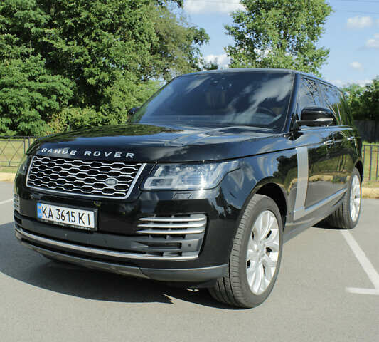 Черный Ленд Ровер Рендж Ровер, объемом двигателя 4.37 л и пробегом 134 тыс. км за 68500 $, фото 15 на Automoto.ua