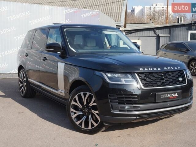 Черный Ленд Ровер Рендж Ровер, объемом двигателя 4.37 л и пробегом 127 тыс. км за 69999 $, фото 70 на Automoto.ua