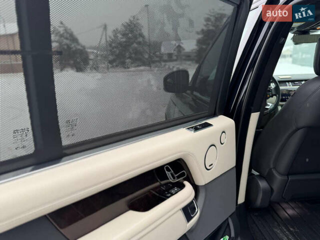 Чорний Ленд Ровер Рендж Ровер, об'ємом двигуна 5 л та пробігом 163 тис. км за 74000 $, фото 14 на Automoto.ua