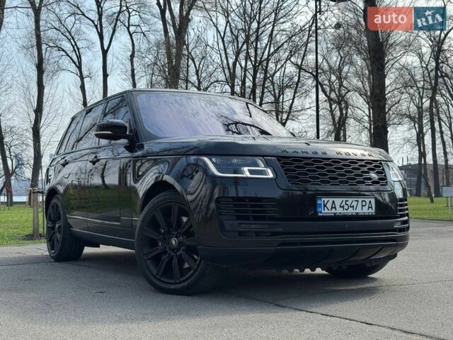 Черный Ленд Ровер Рендж Ровер, объемом двигателя 4.37 л и пробегом 119 тыс. км за 61900 $, фото 1 на Automoto.ua