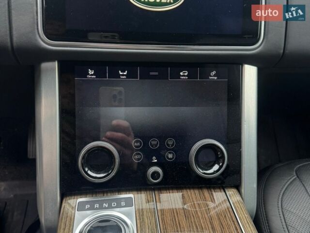 Черный Ленд Ровер Рендж Ровер, объемом двигателя 5 л и пробегом 55 тыс. км за 29999 $, фото 19 на Automoto.ua