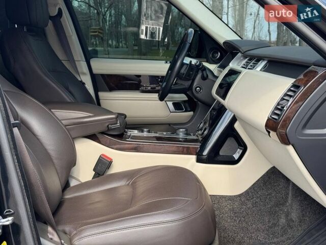 Черный Ленд Ровер Рендж Ровер, объемом двигателя 4.37 л и пробегом 119 тыс. км за 61900 $, фото 49 на Automoto.ua