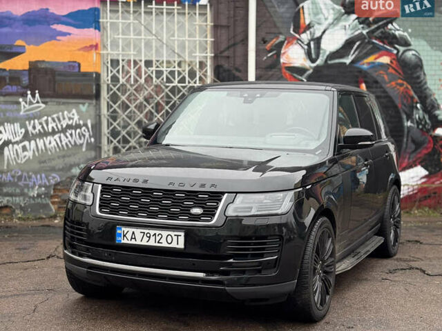 Черный Ленд Ровер Рендж Ровер, объемом двигателя 3 л и пробегом 112 тыс. км за 65000 $, фото 6 на Automoto.ua