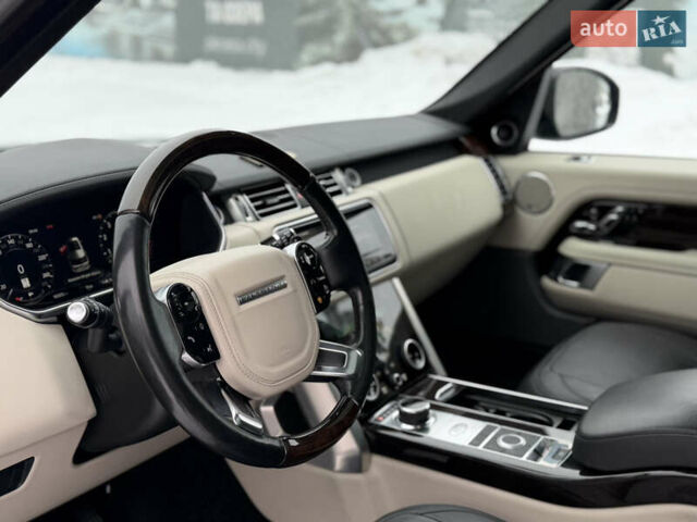 Черный Ленд Ровер Рендж Ровер, объемом двигателя 5 л и пробегом 163 тыс. км за 57000 $, фото 33 на Automoto.ua