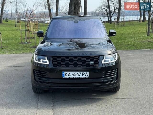 Черный Ленд Ровер Рендж Ровер, объемом двигателя 4.37 л и пробегом 119 тыс. км за 61900 $, фото 8 на Automoto.ua