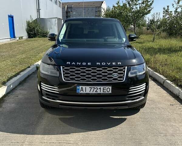 Чорний Ленд Ровер Рендж Ровер, об'ємом двигуна 4.37 л та пробігом 140 тис. км за 77000 $, фото 1 на Automoto.ua