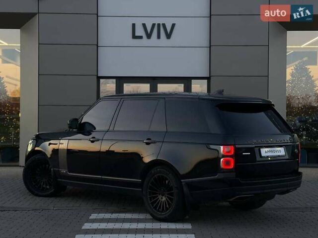 Черный Ленд Ровер Рендж Ровер, объемом двигателя 4.37 л и пробегом 137 тыс. км за 69000 $, фото 4 на Automoto.ua