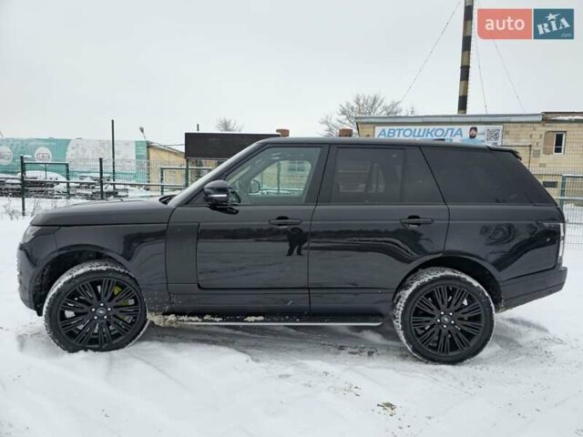 Черный Ленд Ровер Рендж Ровер, объемом двигателя 3 л и пробегом 113 тыс. км за 66000 $, фото 4 на Automoto.ua