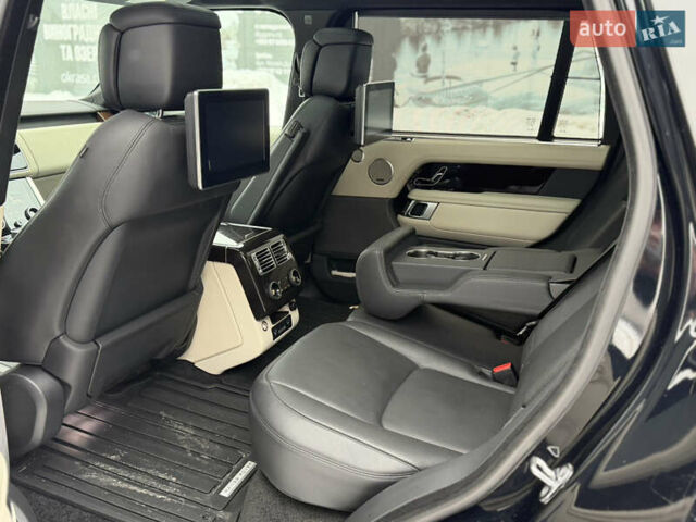 Черный Ленд Ровер Рендж Ровер, объемом двигателя 5 л и пробегом 163 тыс. км за 57000 $, фото 29 на Automoto.ua