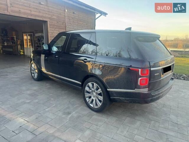 Чорний Ленд Ровер Рендж Ровер, об'ємом двигуна 5 л та пробігом 164 тис. км за 60000 $, фото 9 на Automoto.ua
