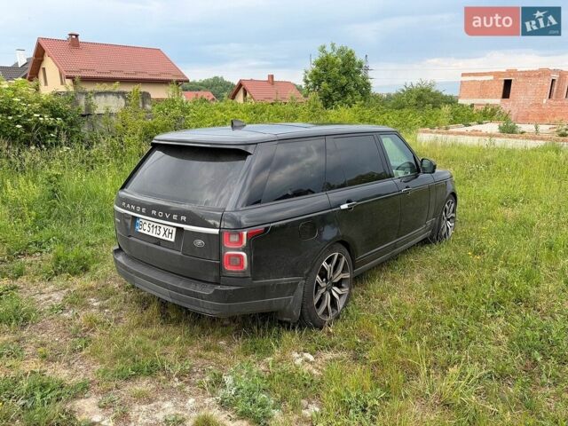 Чорний Ленд Ровер Рендж Ровер, об'ємом двигуна 5 л та пробігом 159 тис. км за 46000 $, фото 3 на Automoto.ua
