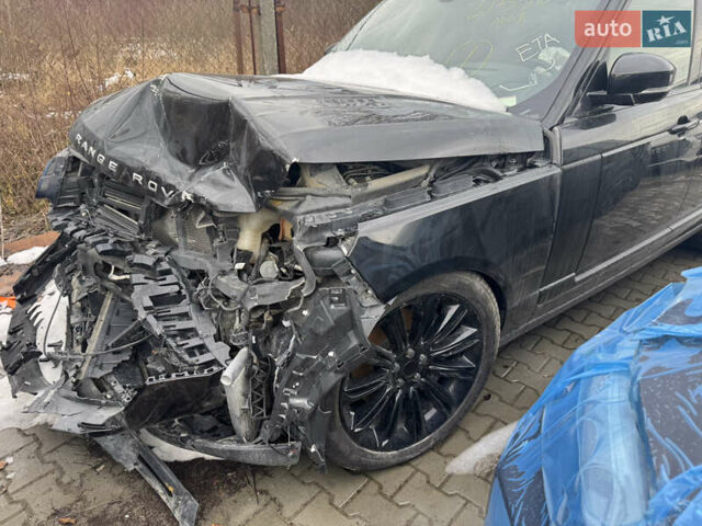 Черный Ленд Ровер Рендж Ровер, объемом двигателя 5 л и пробегом 54 тыс. км за 29999 $, фото 3 на Automoto.ua