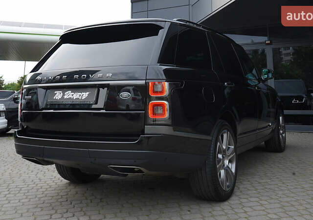 Черный Ленд Ровер Рендж Ровер, объемом двигателя 4.37 л и пробегом 128 тыс. км за 79500 $, фото 25 на Automoto.ua