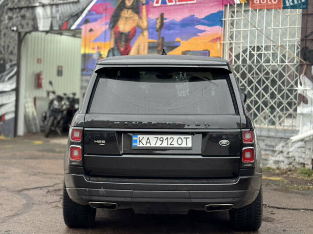 Черный Ленд Ровер Рендж Ровер, объемом двигателя 3 л и пробегом 112 тыс. км за 65000 $, фото 10 на Automoto.ua
