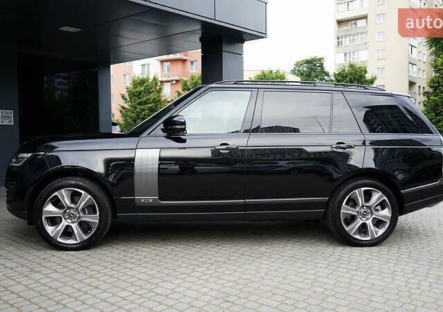 Черный Ленд Ровер Рендж Ровер, объемом двигателя 4.37 л и пробегом 128 тыс. км за 79500 $, фото 11 на Automoto.ua