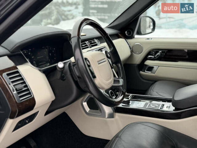 Черный Ленд Ровер Рендж Ровер, объемом двигателя 5 л и пробегом 163 тыс. км за 57000 $, фото 35 на Automoto.ua