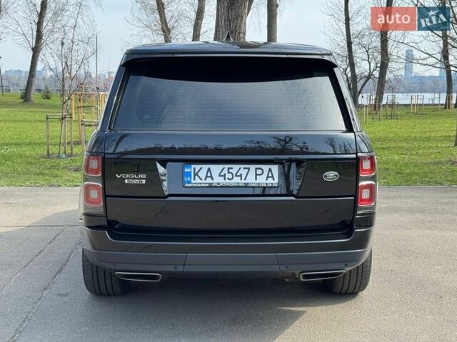 Черный Ленд Ровер Рендж Ровер, объемом двигателя 4.37 л и пробегом 119 тыс. км за 61900 $, фото 17 на Automoto.ua