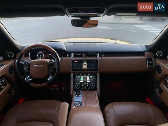 Черный Ленд Ровер Рендж Ровер, объемом двигателя 4.37 л и пробегом 137 тыс. км за 69000 $, фото 25 на Automoto.ua