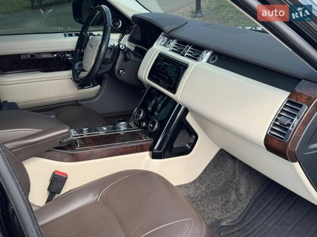 Черный Ленд Ровер Рендж Ровер, объемом двигателя 4.37 л и пробегом 119 тыс. км за 61900 $, фото 46 на Automoto.ua