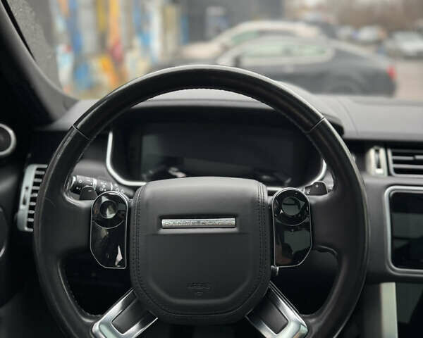 Черный Ленд Ровер Рендж Ровер, объемом двигателя 3 л и пробегом 112 тыс. км за 65000 $, фото 14 на Automoto.ua