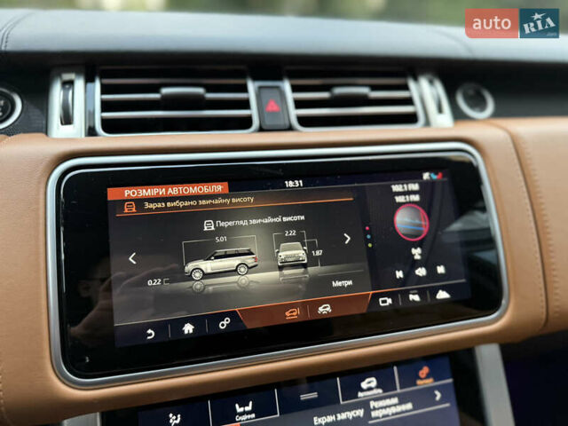 Ленд Ровер Рендж Ровер 2019 в Львове на Automoto.ua Черный Ленд Ровер Рендж Ровер, объемом двигателя 4.37 л и пробегом 160 тыс. км за 74900 $, фото 57 на Automoto.ua