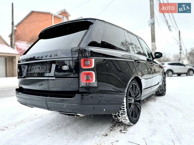 Чорний Ленд Ровер Рендж Ровер, об'ємом двигуна 4.37 л та пробігом 145 тис. км за 77000 $, фото 8 на Automoto.ua