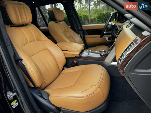 Черный Ленд Ровер Рендж Ровер, объемом двигателя 2.99 л и пробегом 88 тыс. км за 76900 $, фото 59 на Automoto.ua