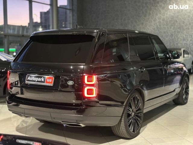 Чорний Ленд Ровер Рендж Ровер, об'ємом двигуна 5 л та пробігом 97 тис. км за 67490 $, фото 3 на Automoto.ua