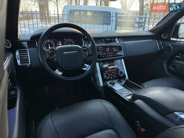 Чорний Ленд Ровер Рендж Ровер, об'ємом двигуна 5 л та пробігом 163 тис. км за 63000 $, фото 33 на Automoto.ua