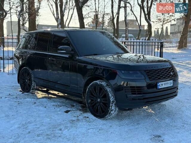 Чорний Ленд Ровер Рендж Ровер, об'ємом двигуна 5 л та пробігом 163 тис. км за 63000 $, фото 9 на Automoto.ua