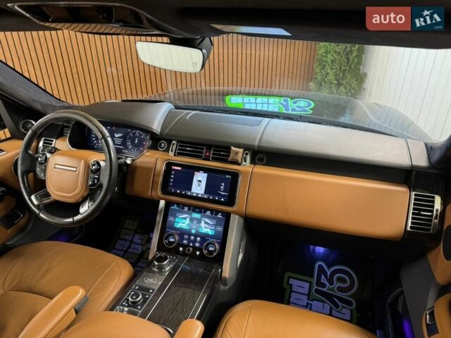 Чорний Ленд Ровер Рендж Ровер, об'ємом двигуна 4.37 л та пробігом 115 тис. км за 88000 $, фото 48 на Automoto.ua