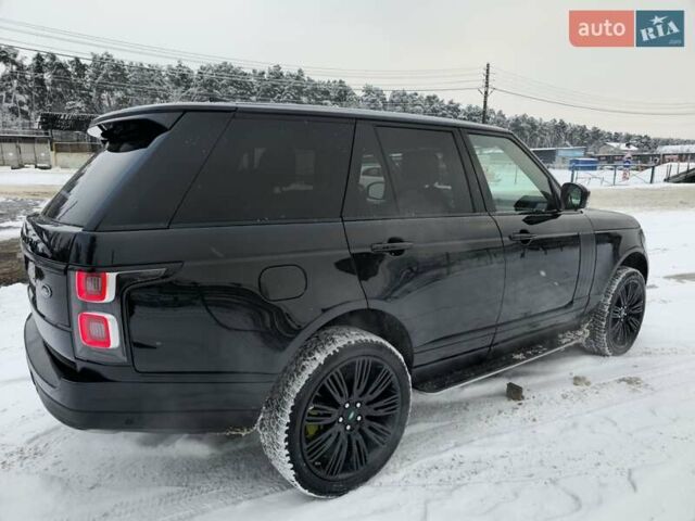 Черный Ленд Ровер Рендж Ровер, объемом двигателя 3 л и пробегом 113 тыс. км за 66000 $, фото 12 на Automoto.ua