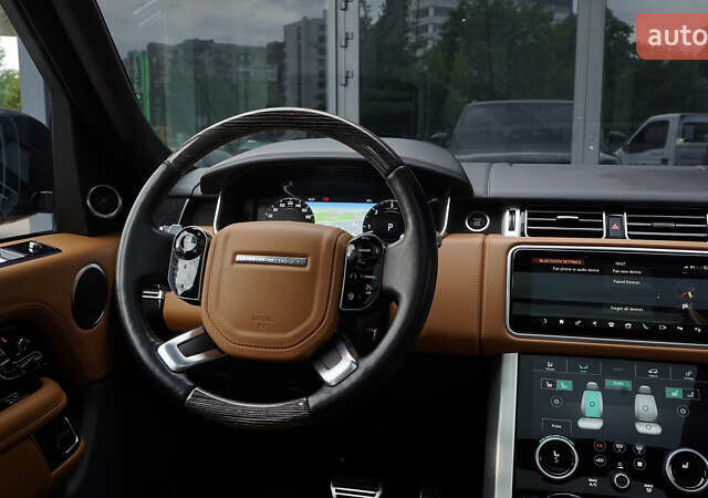 Черный Ленд Ровер Рендж Ровер, объемом двигателя 4.37 л и пробегом 128 тыс. км за 79500 $, фото 31 на Automoto.ua